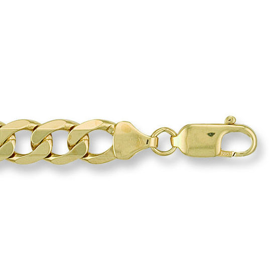 9ct Gold Gents Curb Bracelet