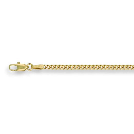 Traditional Classic Curb 9ct Gold Chain, S