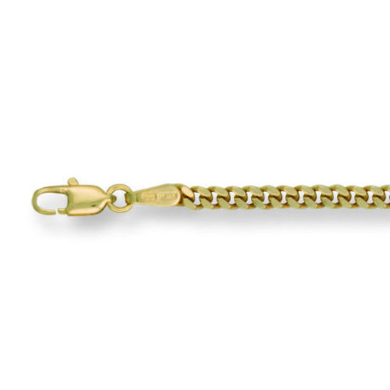 Traditional Classic Curb 9ct Gold Chain, M