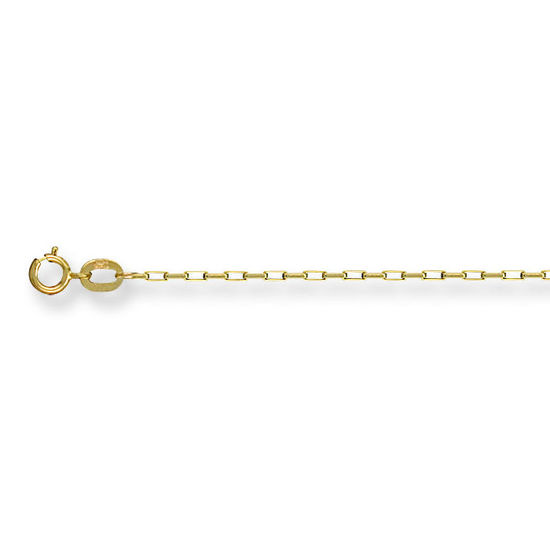 Paper Link 9ct Gold Chain, S