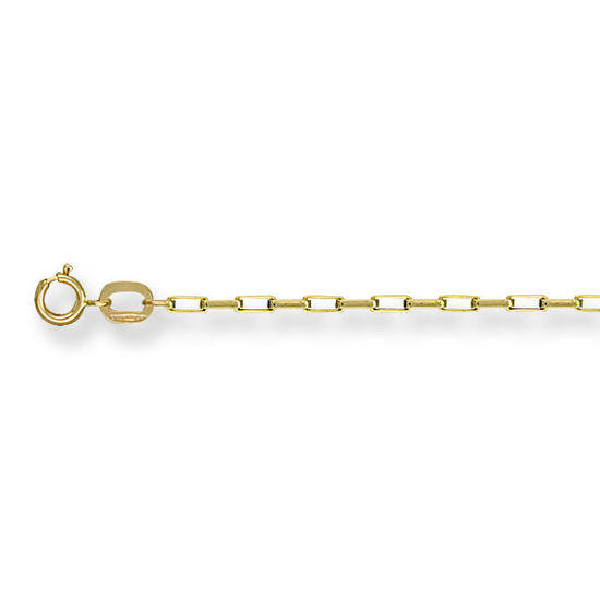 Paper Link 9ct Gold Bracelet, M