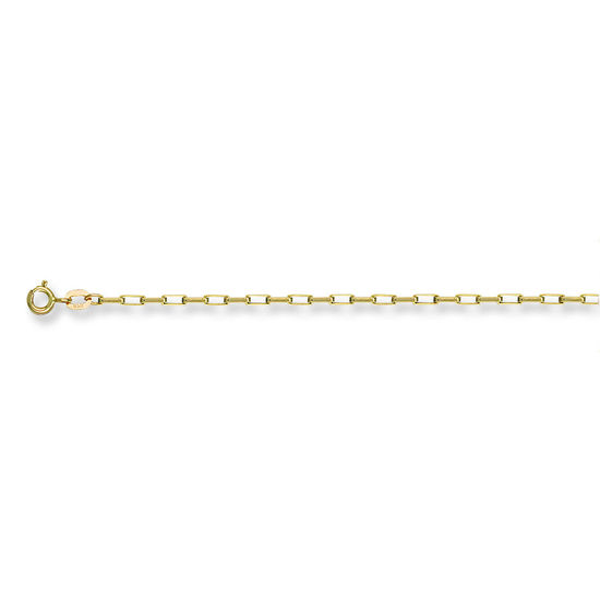 Paper Link 9ct Gold Bracelet, L