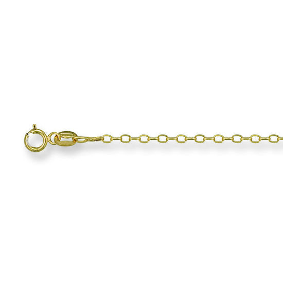 Hollow 9ct Gold Chain, M