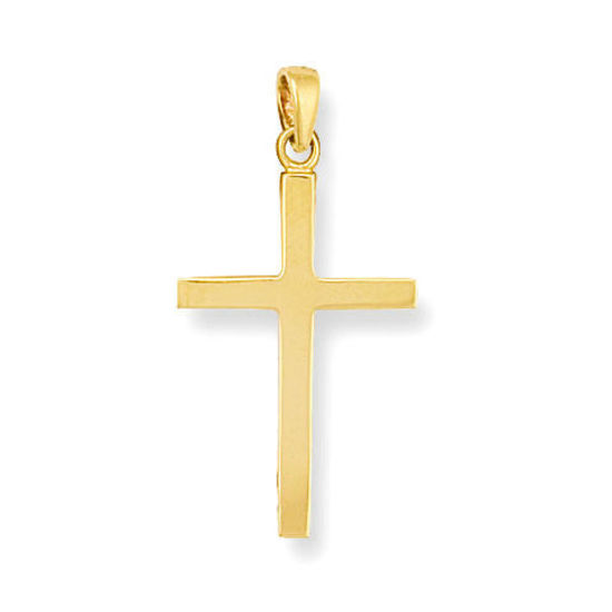 Cross Pendant, 9ct Solid Gold