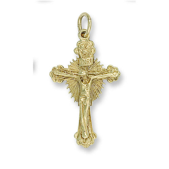 Crucifix 9ct Gold Pendant
