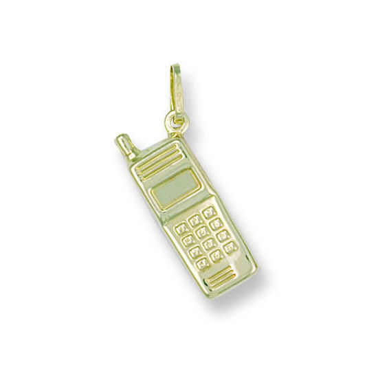 Mobile Phone 9ct Gold Pendant