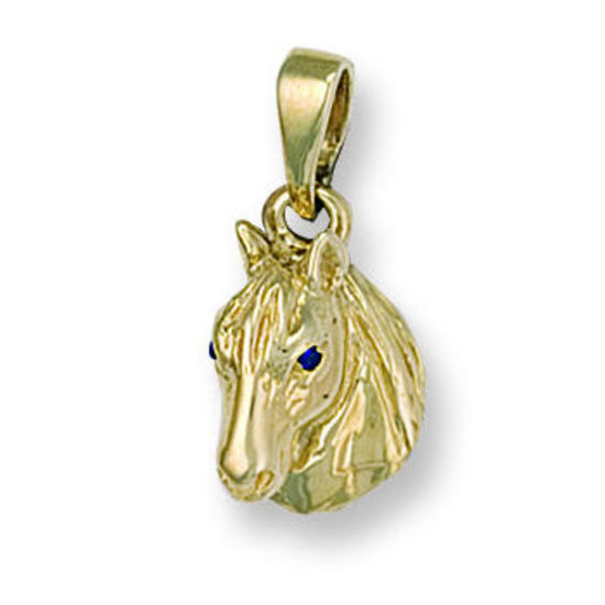 Horse Head, 9ct Gold
