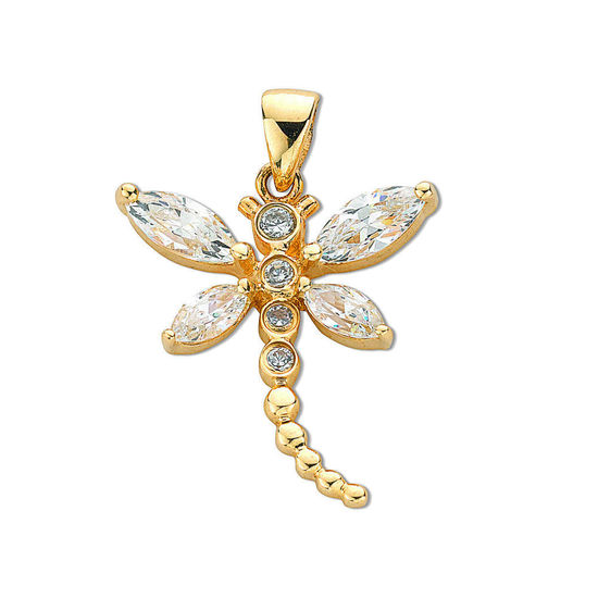 Dragonfly, 9ct Gold