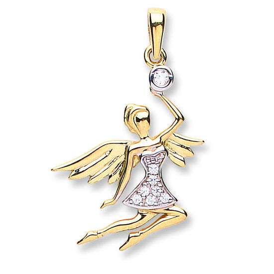 Flying Fairy, 9ct Gold