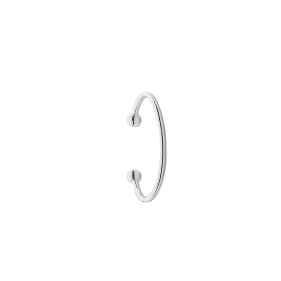 Sterling Silver Baby Torque Bangle 6.5g