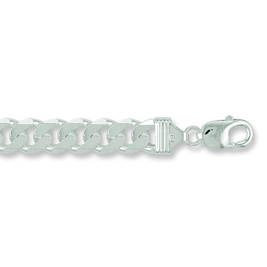 Silver Curb Chain, XL