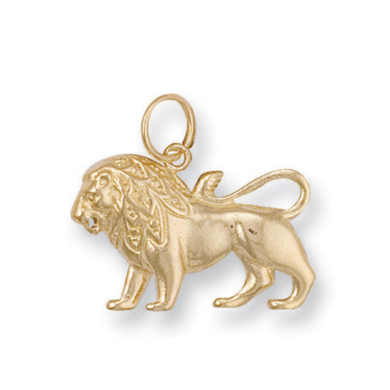 Leo Zodiac 9ct Gold Pendant
